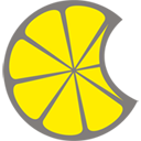 MacLemon Logo, a bitten slice of lemon